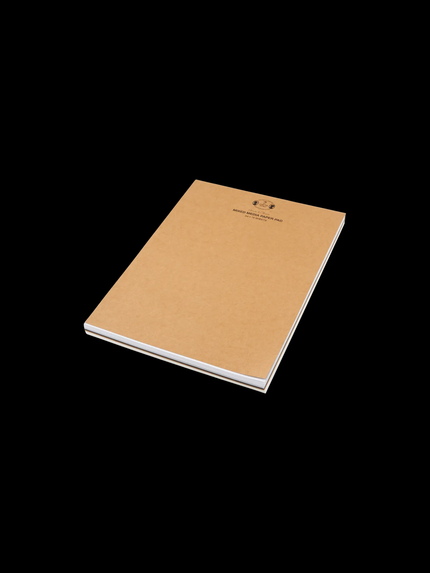 Blok Med Assorteret Papir A4