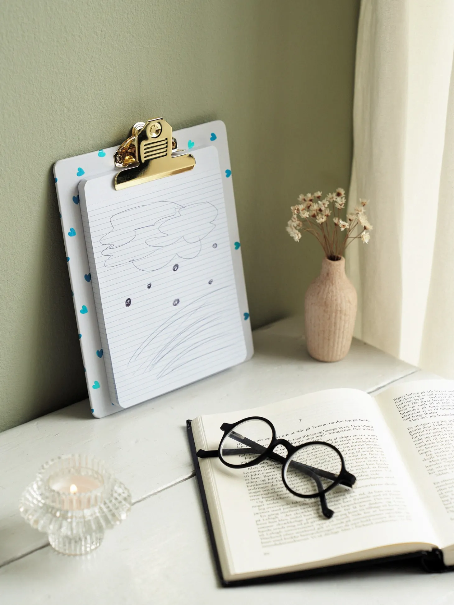 Clipboard Med Notesblok
