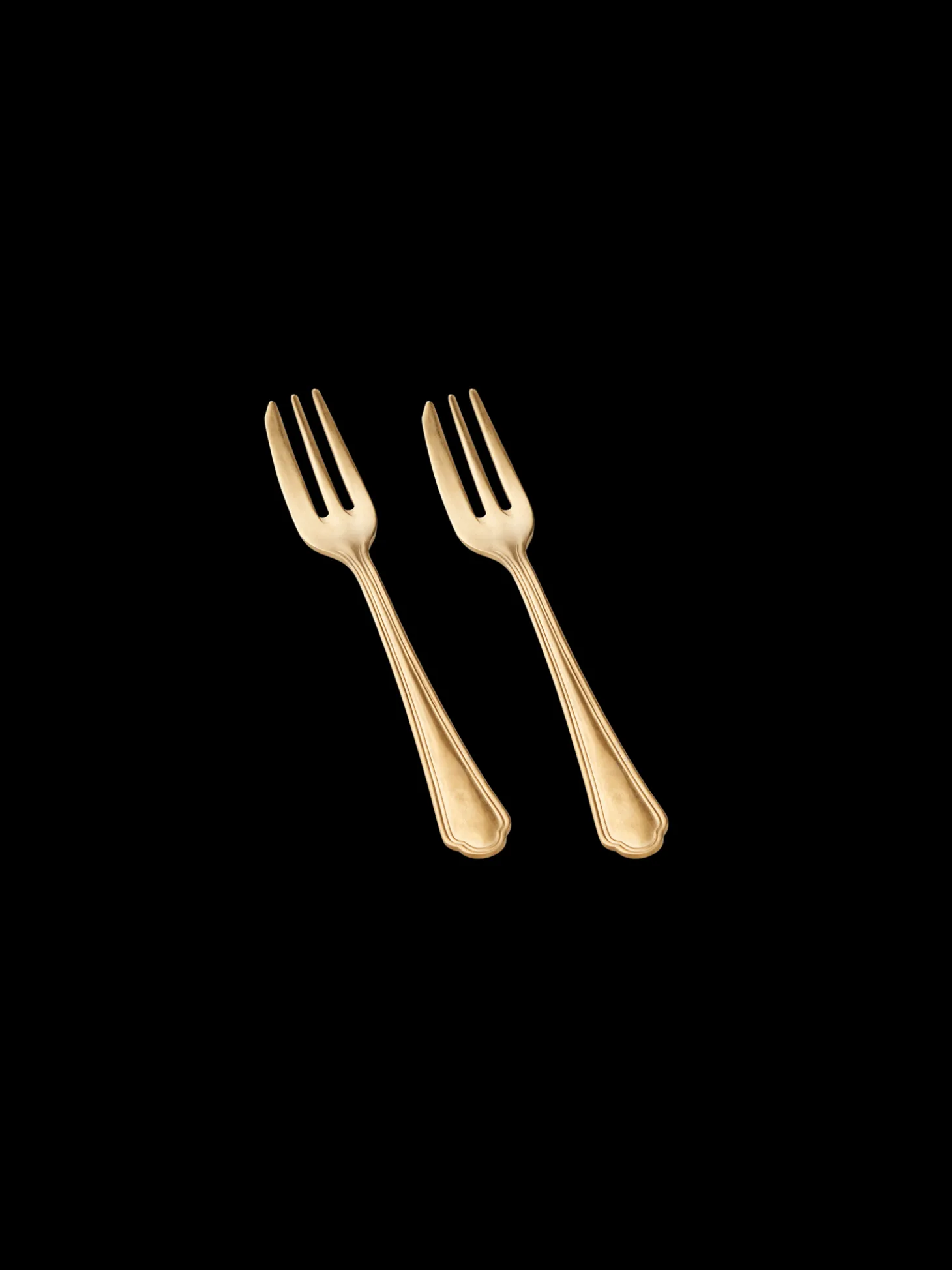 Dessertgaffel Gold