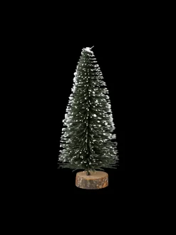 Juletræ Med Sne