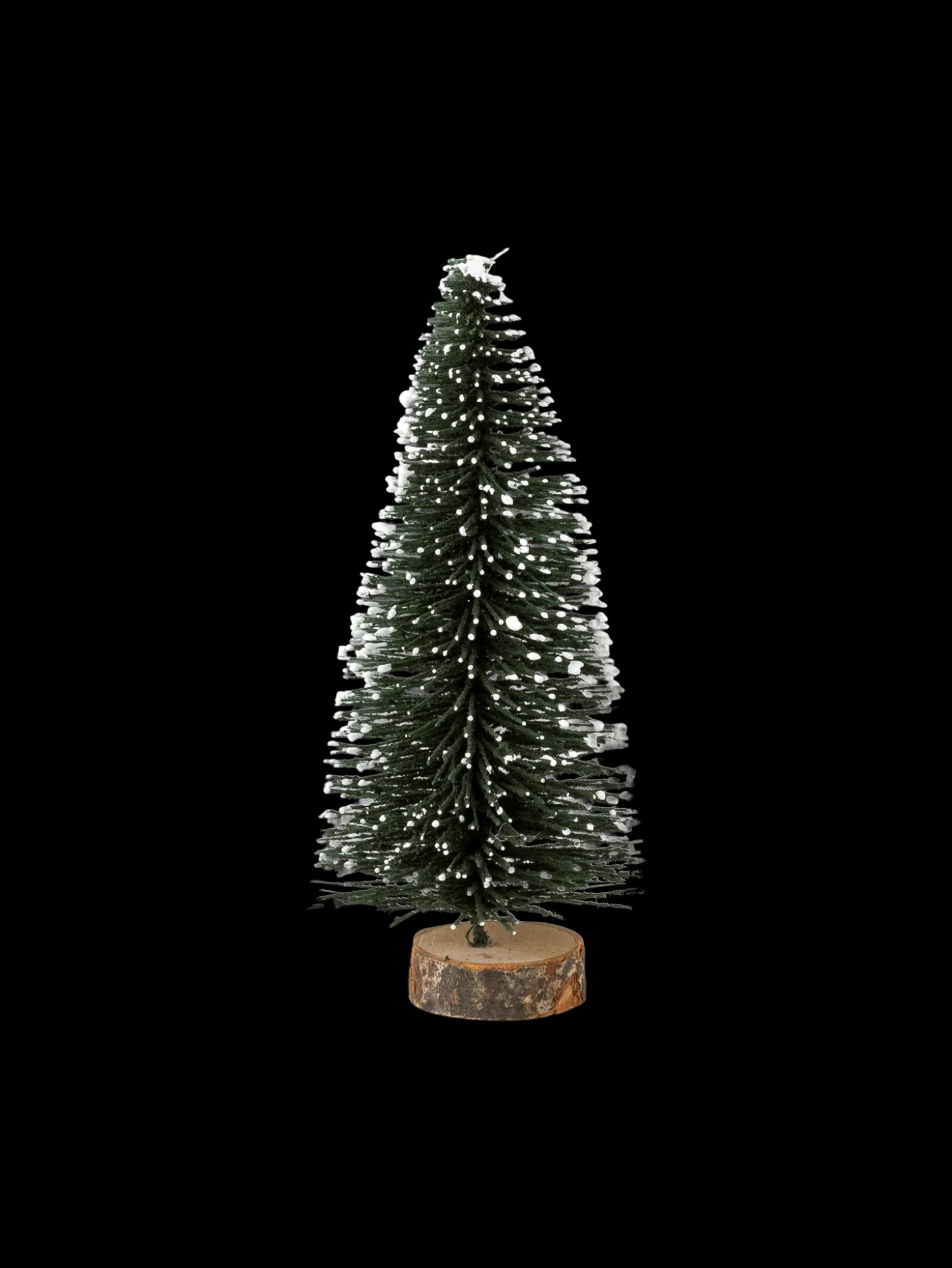 Juletræ Med Sne