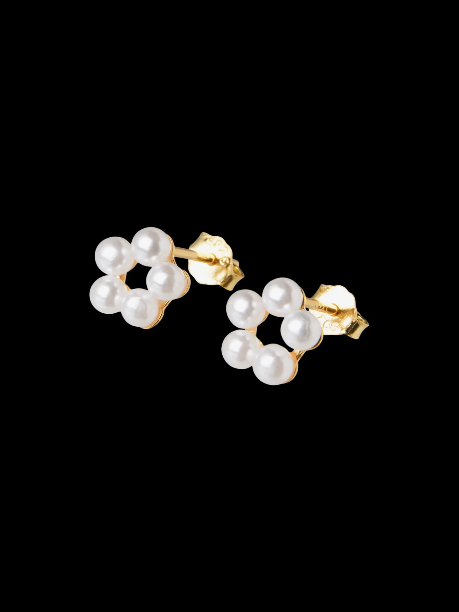 Phine Pearl Flower-øreringe