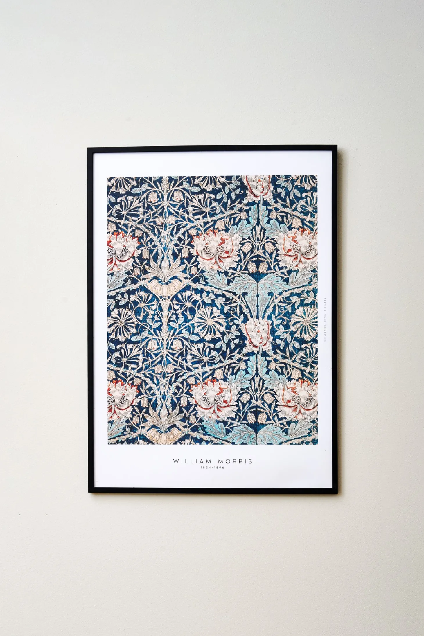 Plakat Blue Flowers 50 X 70
