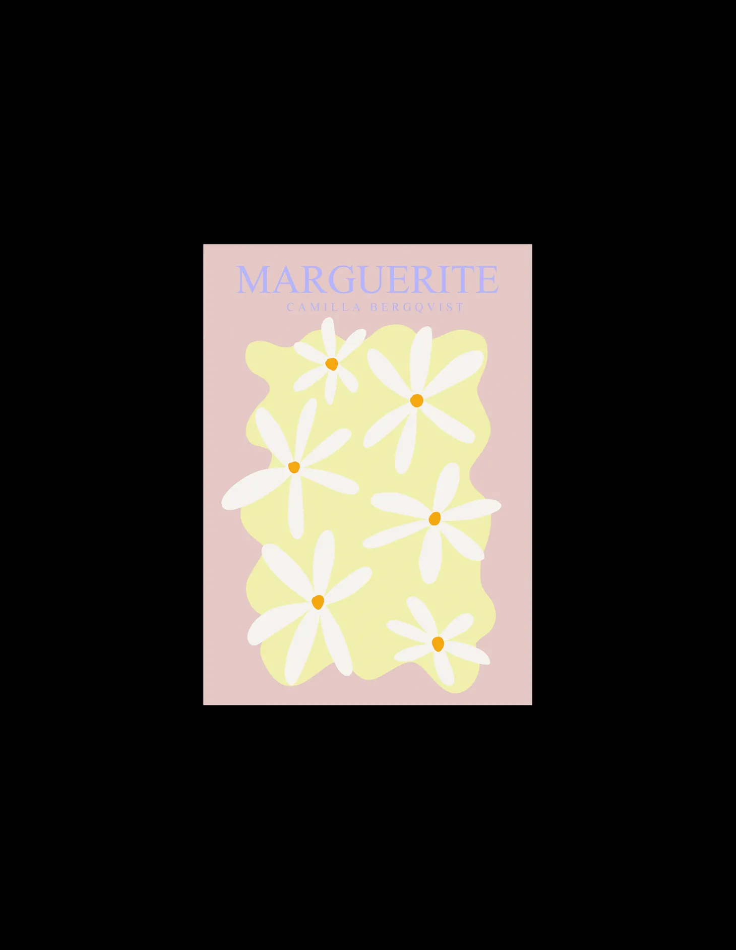 Plakat Marguerite Rose A4