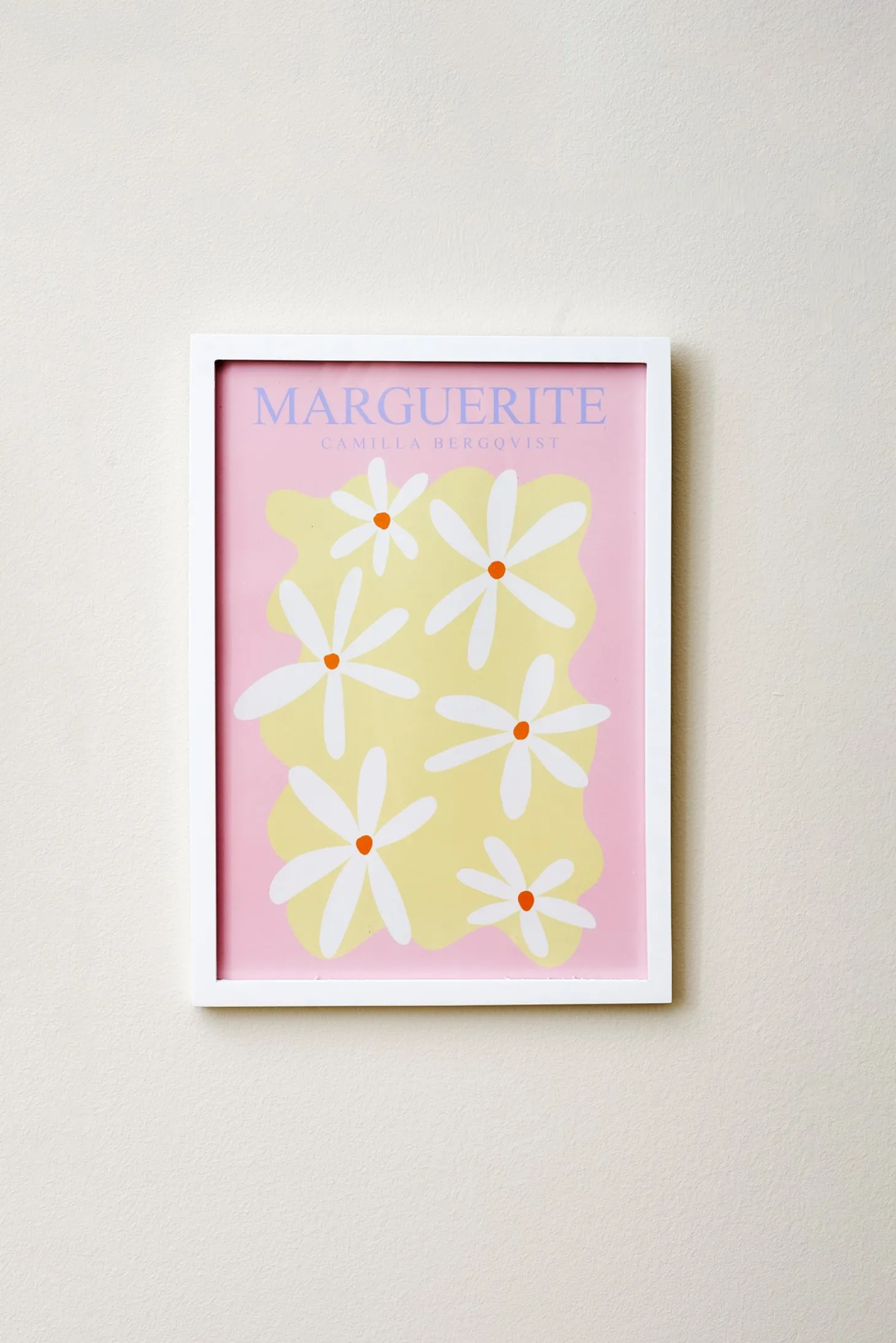Plakat Marguerite Rose A4