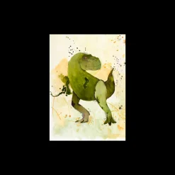 Plakat T-rex A4