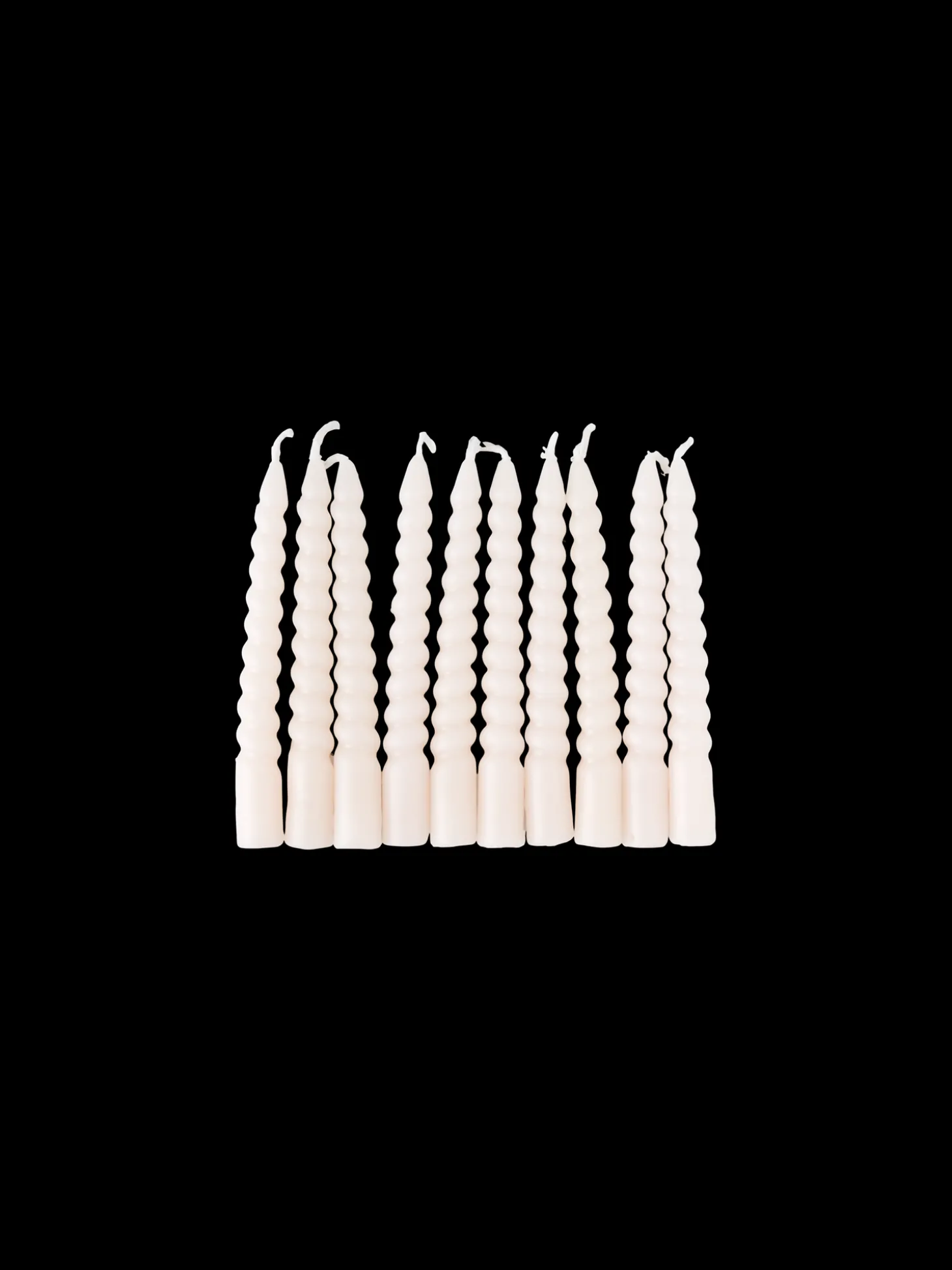 Snoede Lys 10 Cm 10 Stk