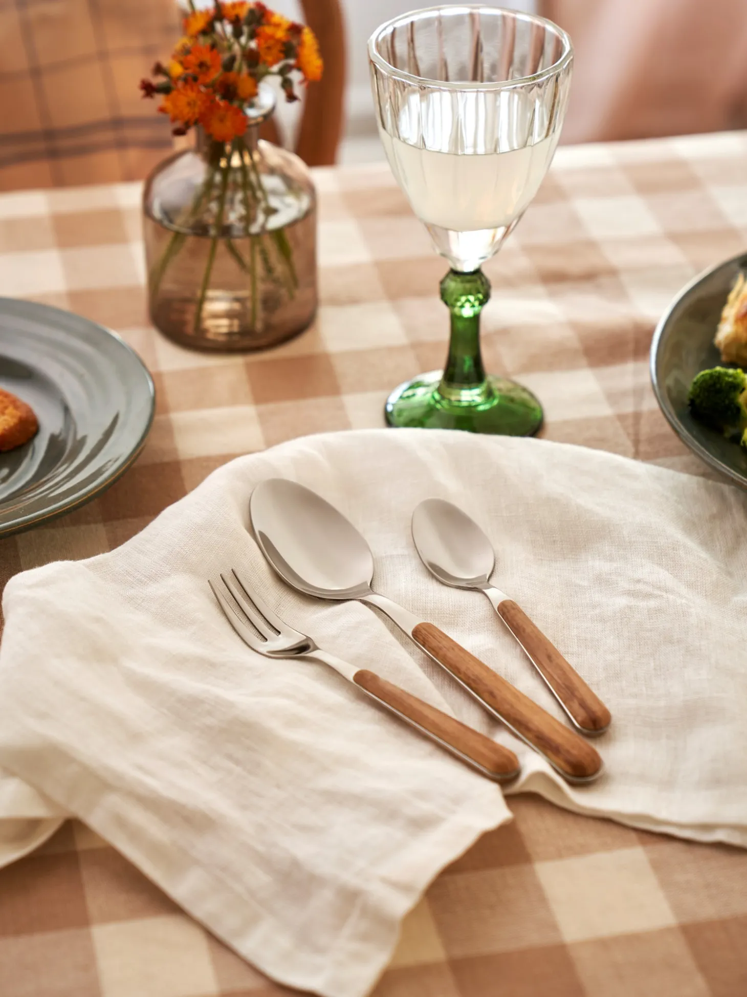 Sæt Med Teskeer Texture Legno