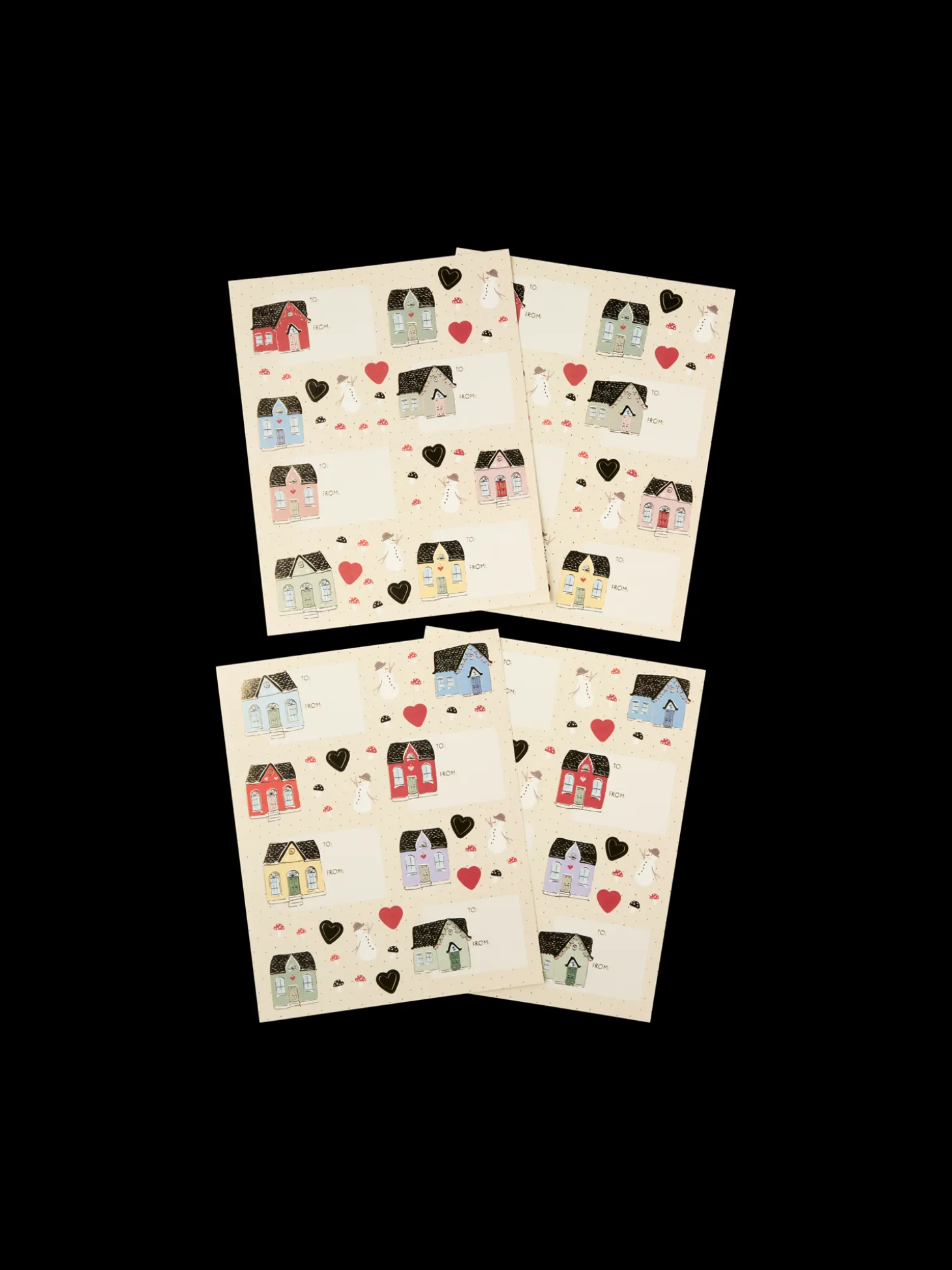 Til Og Fra-klistermærker