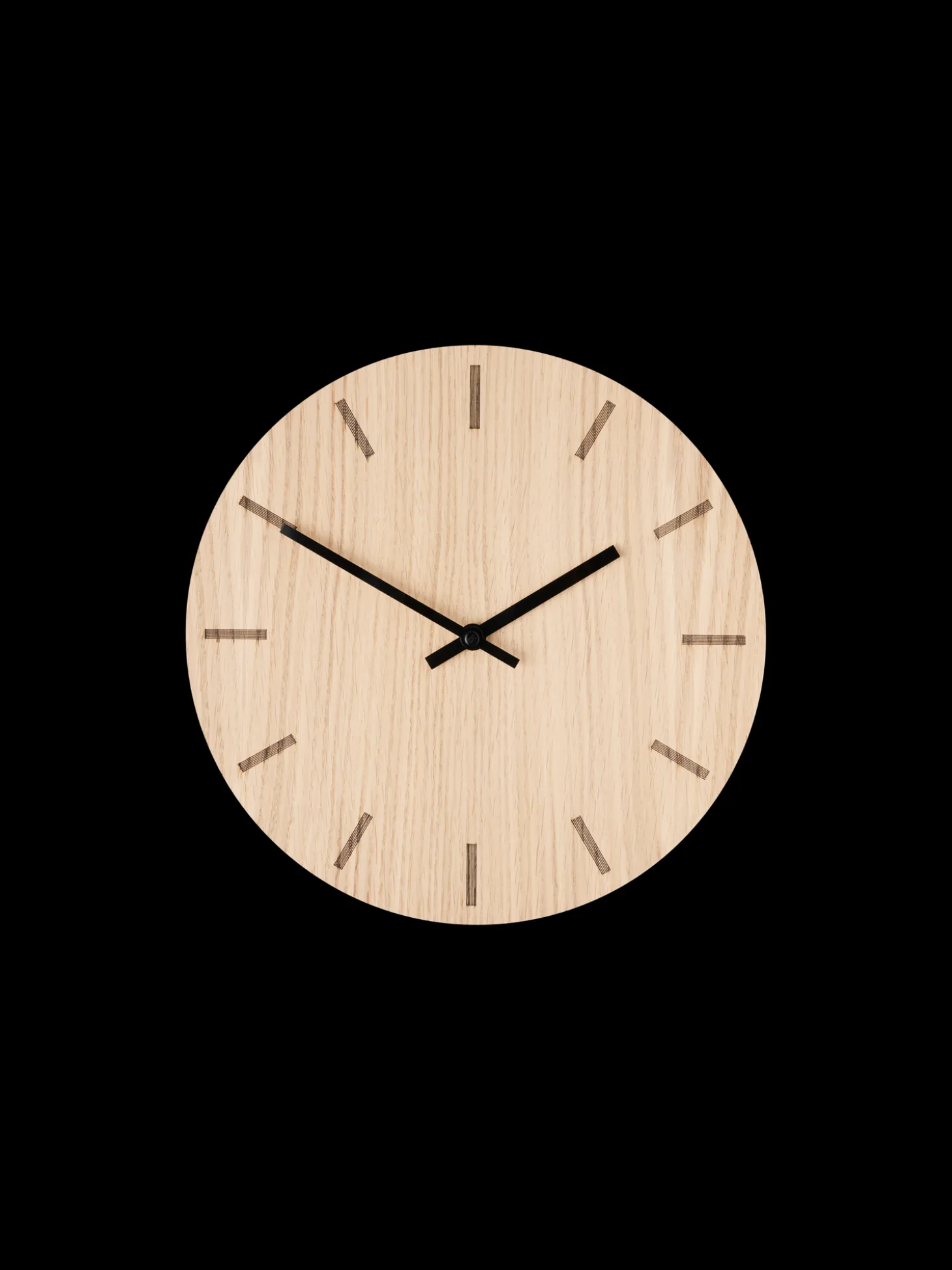 Vægur Light Oak Ø28