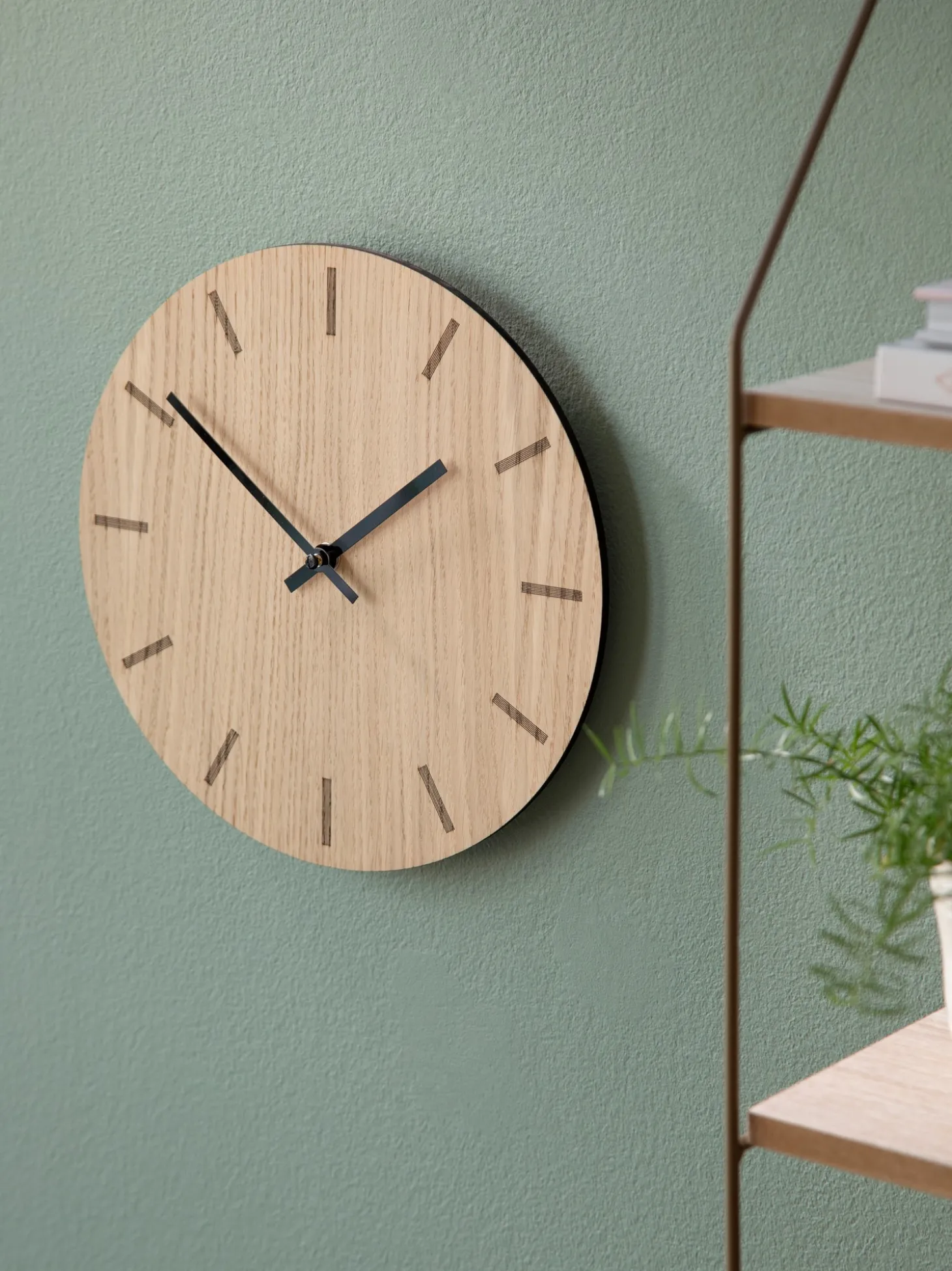 Vægur Light Oak Ø28