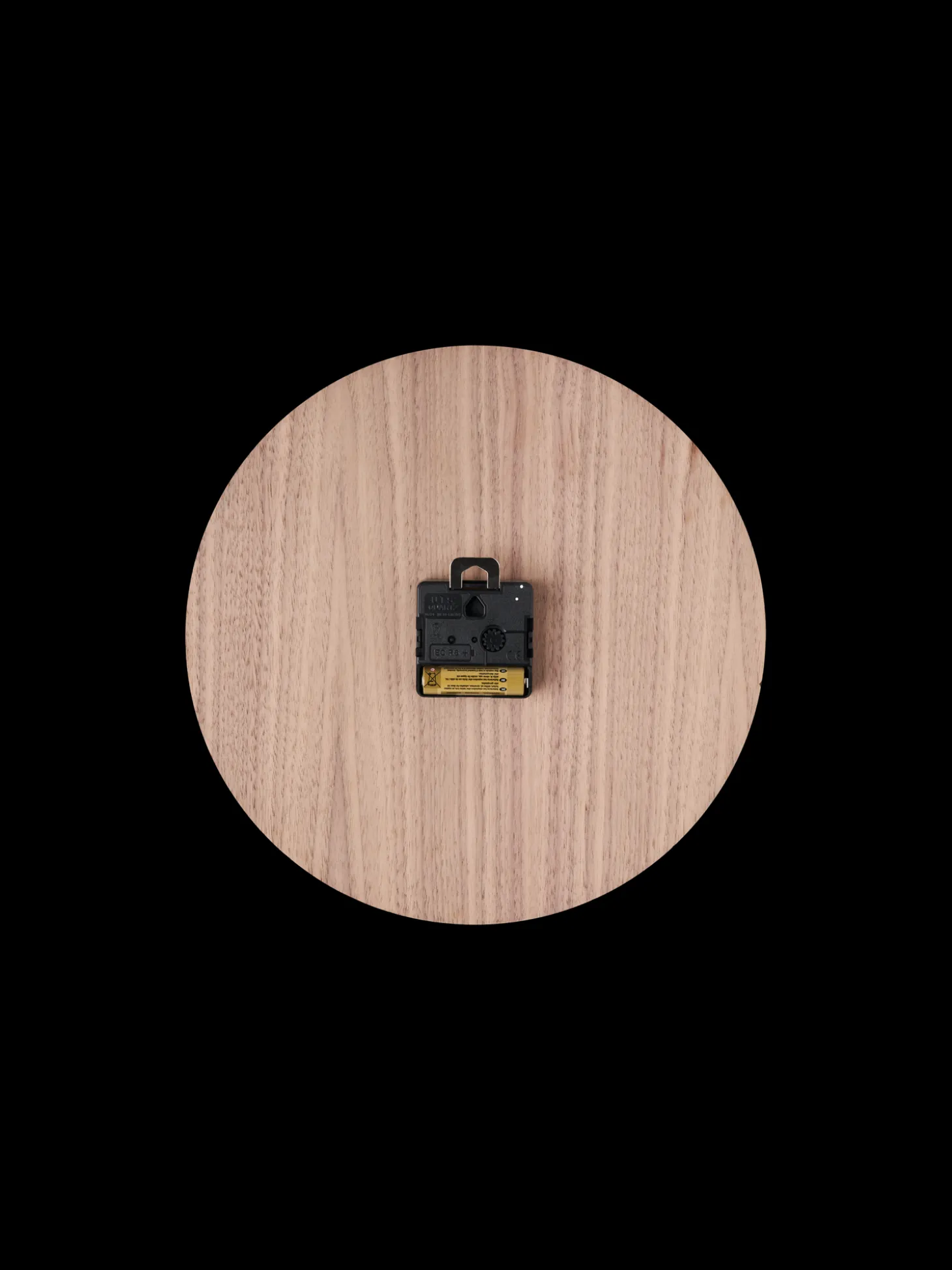 Vægur Walnut Ø28